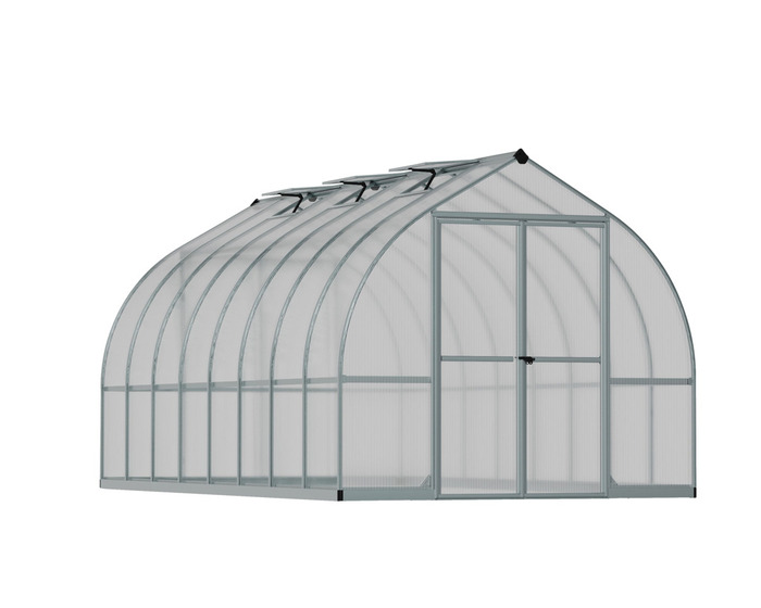 Växthus Bella 11,8 m² Silver Canopia by Palram